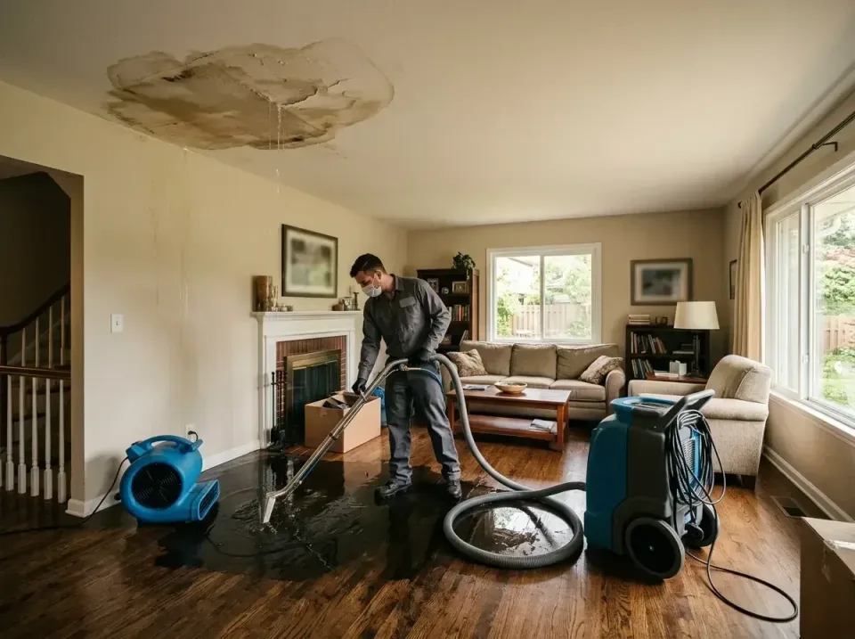 attic-pipe-burst-ceiling-drip-008 — frequently asked questions, Water Damage Restoration & Carpet Care in Sun Valley, PA